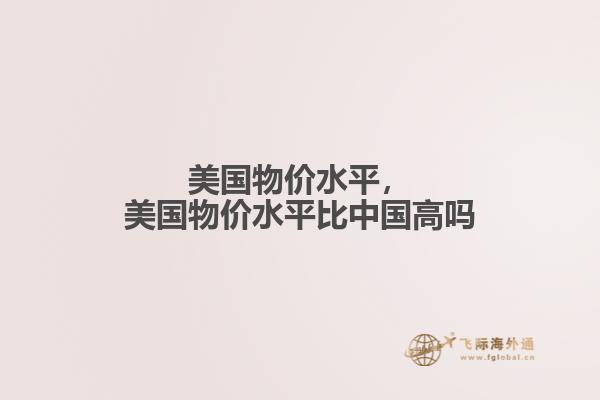 美国物价水平,美国物价水平比中国高吗