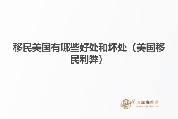 移民美国有哪些好处和坏处（美国移民利弊）