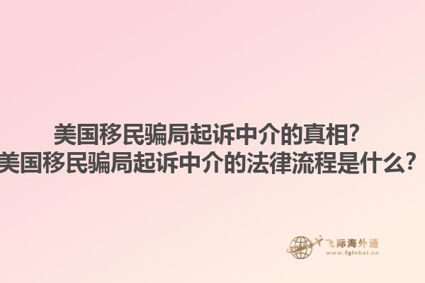 美国移民骗局起诉中介的真相?美国移民骗局起诉中介的法律流程是什么?1.jpg
