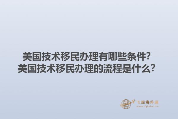 美国技术移民办理有哪些条件?美国技术移民办理的流程是什么?1.jpg
