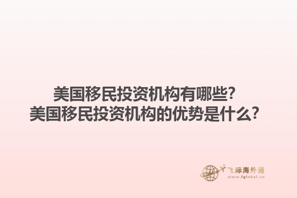 美国移民投资机构有哪些?美国移民投资机构的优势是什么?1.jpg