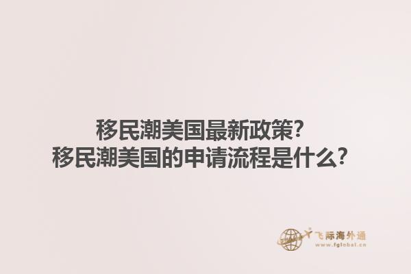 移民潮美国最新政策?移民潮美国的申请流程是什么?1.jpg