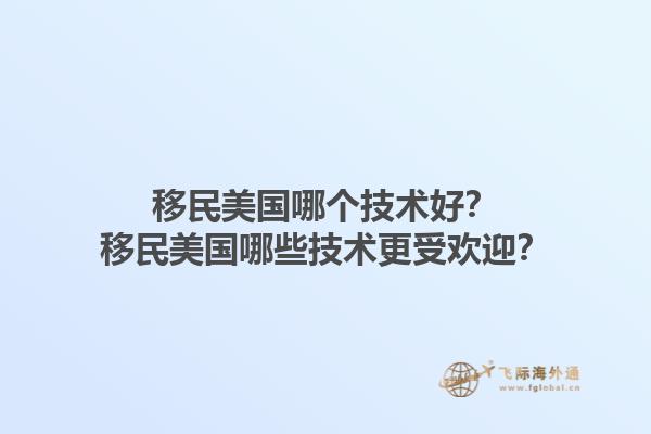 移民美国哪个技术好?移民美国哪些技术更受欢迎?1.jpg