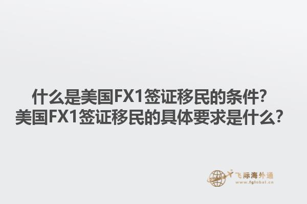什么是美国FX1签证移民的条件?美国FX1签证移民的具体要求是什么?1.jpg