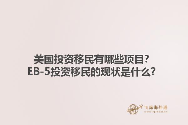 美国投资移民有哪些项目?EB-5投资移民的现状是什么?1.jpg