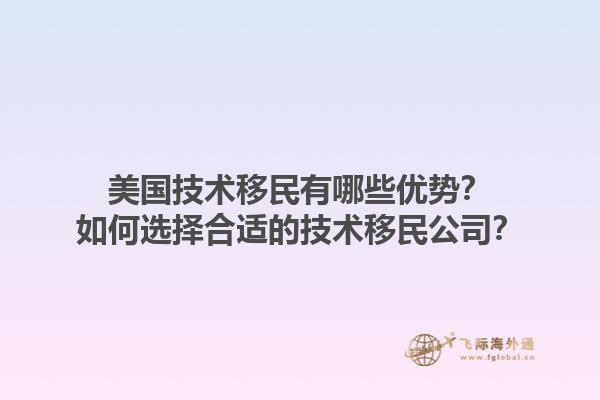 美国技术移民有哪些优势?如何选择合适的技术移民公司?1.jpg