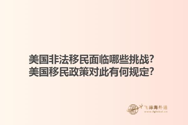 美国非法移民面临哪些挑战?美国移民政策对此有何规定?1.jpg