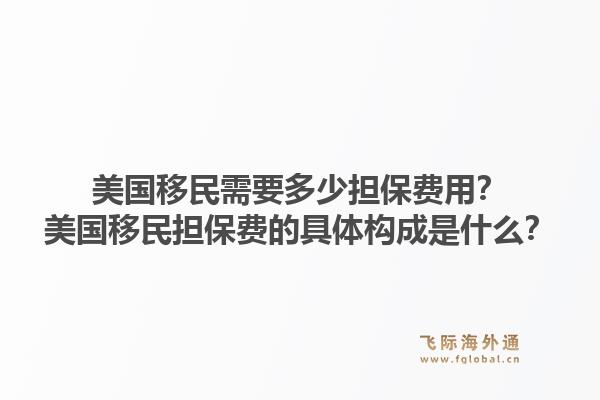 美国移民需要多少担保费用?美国移民担保费的具体构成是什么?1.jpg