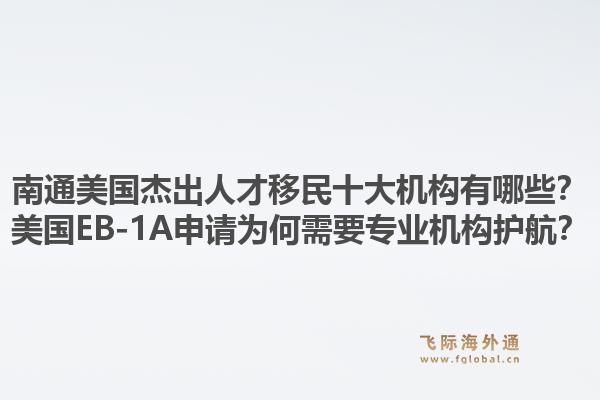 南通美国杰出人才移民十大机构有哪些？美国EB-1A申请为何需要专业机构护航？
