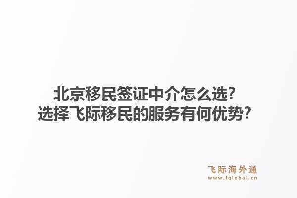 北京移民签证中介怎么选？选择飞际移民的服务有何优势？