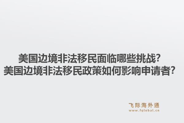 美国边境非法移民面临哪些挑战？美国边境非法移民政策如何影响申请者？1.jpg
