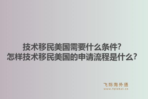 技术移民美国需要什么条件?怎样技术移民美国的申请流程是什么?1.jpg